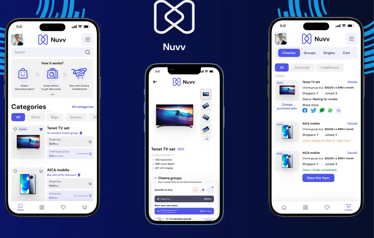Nuvv – Innovative Product Leasing & Installment Platform — mobile or web app project by Mughees Butt